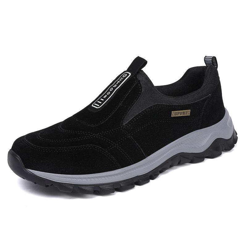 Large Size Men's Sports and Leisure Lightweight Couple's Spring and Autumn New Men's and Women's Outdoor Mountaineering Running Shoes