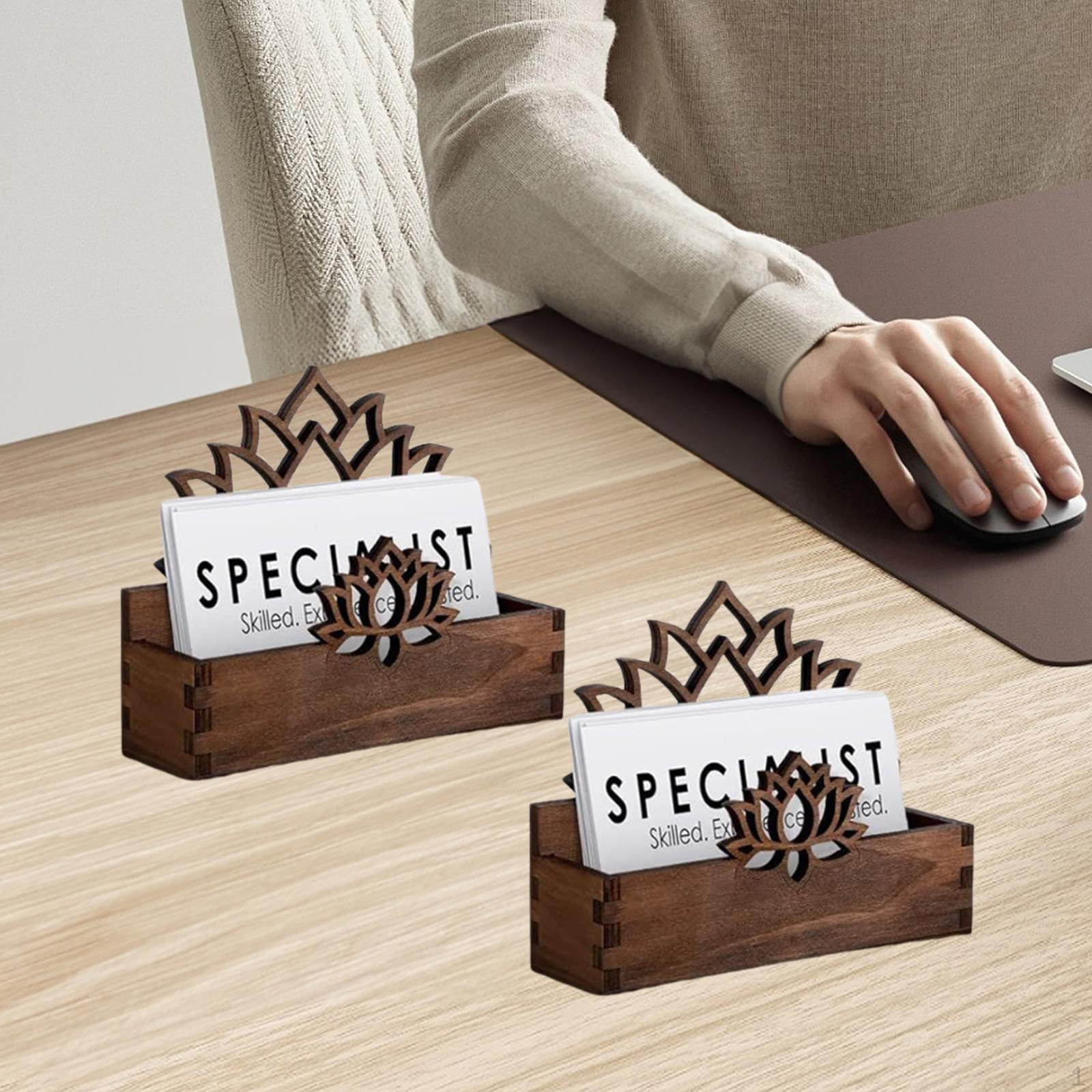 

Визитница Настольная Подставка для Демонстрации Элегантная Открытка Style A