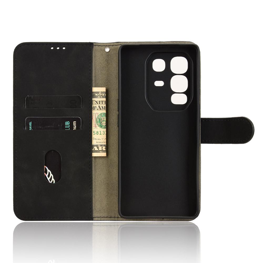 For Infinix Note 50 Pro+ 5G Leather Case Skin Feel Anti Drop Wallet Flip Phone Cover