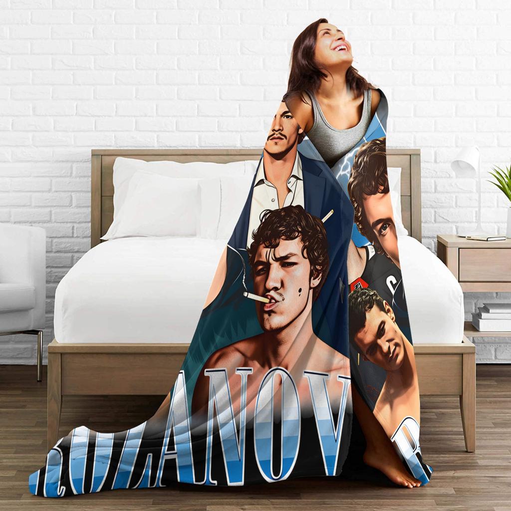 Heated Rivalry Flannel Blanket Girls Warm Soft Bedding Throws Spring Couch Chair Bedspread Sofa Bed Cover