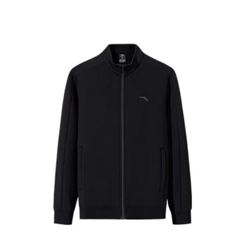ANTA Men s Stand-Up Collar Knitted Sports Jacket XL