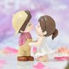 Couple Lovers Decorative Doll Figure 4-piece Set