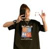 Short-sleeved T-shirt women's ins loose early spring new foreign style top student fashion age-reducing bottoming shirt tide