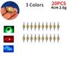 10-200pcs Mini Fishing Lure Light LED Deep Drop Underwater Eye Shape Squid Fish Bait Luminous Lure for Attracting Fish