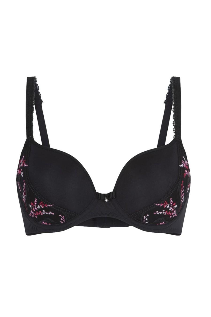 

Бюстгальтер з ущільненої чашкою LingaDore (68467) 75F прозорий колір чорний