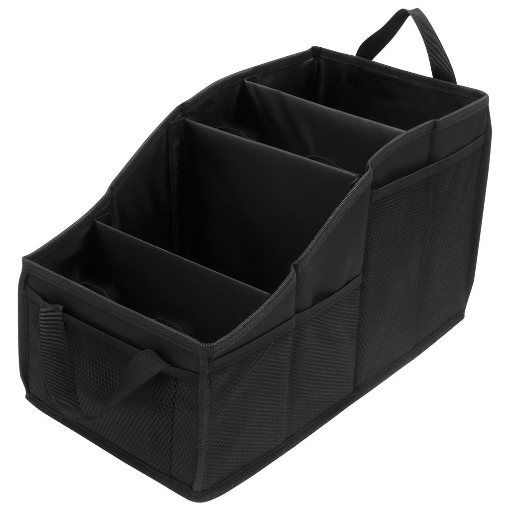 Car Trunk Storage Box Automotive Backseat Trunk Cargo Organiser Bin Folding Multi-Purpose For SUV MPV Auto Seat Back Box