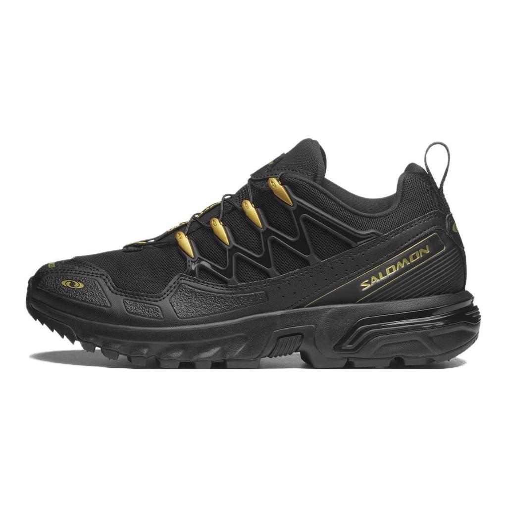 SALOMON Acs Comfortable Durable Non-Slip Wear-Resistant Low-Top Running Shoes Unisex Running Shoes Black 477058