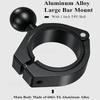 UTV Motorcycle Bicycle Handlebar Mount Adapter Clamp Base with 1" Ball Fit 1.5''/1.65''/1.75''/1.85''/2'' Roll Cage Bar