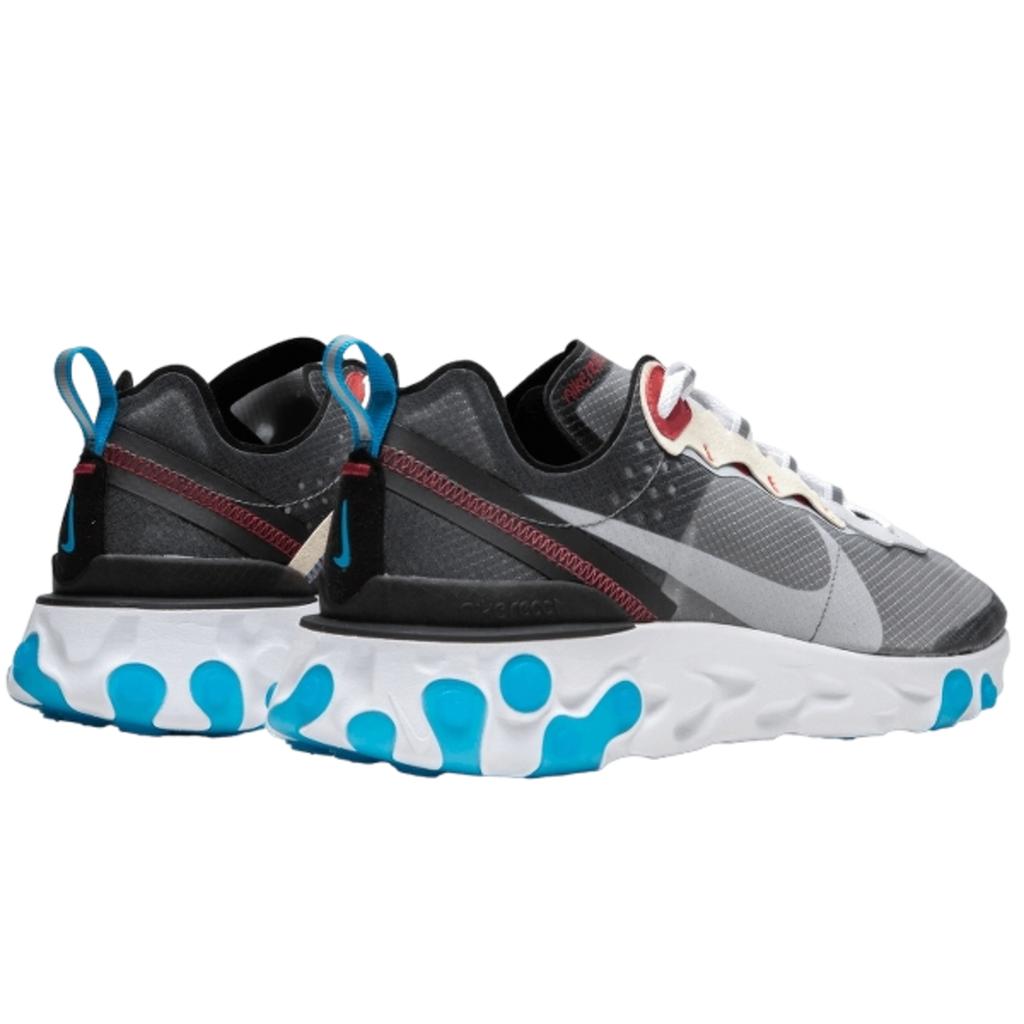 Nike React Element 87 Dark Grey Photo Blue