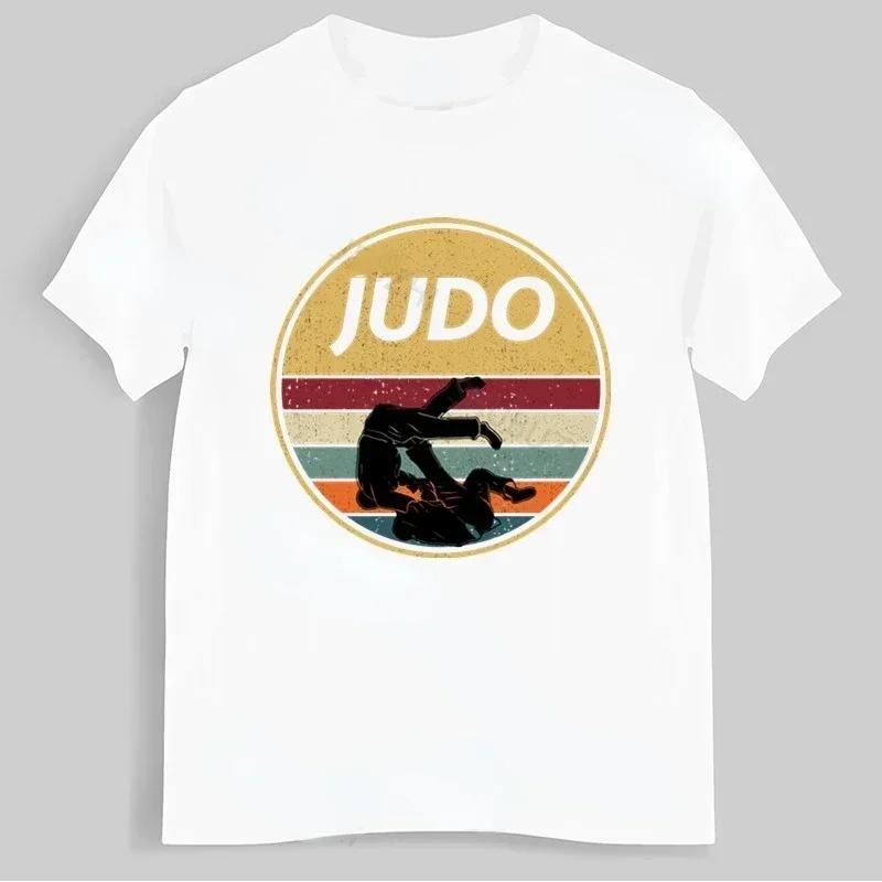 Ich und Deine erste Lektion ist kostenlos T-Shirt Karate Jiu-jitsu Judo T-Shirts Lustige Kleidung Grafik T-Shirts Herrenbekleidung Streetwear