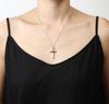 [World Accessories Carmelo] Christ Cross Silver 925 Christian Pendant Top