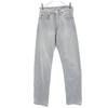 90s High Waist Denim Pants W29 Light Gray Jeans Men's Used