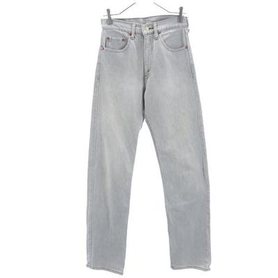 90er High Waist Jeans W29 Hellgraue Jeans Herren Gebraucht