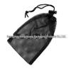 Schrumpfbarer Verdickter Polyester Netzbeutel mit Kordelzug, Schwarzes Kleinloch-Filternetz