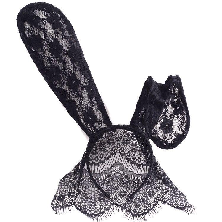 Korean Cute Lace Cat & Rabbit Ears Headband for Women - Cosplay & Face Wash Accessory