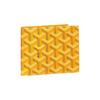 Goyard Victoire Monogram Opvouwbare Canvas en Leer Portemonnee Unisex Portemonnee Zwart Blauw Groen VICTO8PMLTY