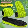 1 Pair 4D Sport Insole Super Soft Shoes Sole Pads For Feet Shock Absorption Baskets Shoe Sole Arch Support Orthopedic Inserts
