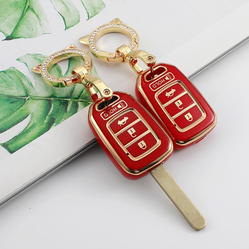 TPU Phnom Penh Car Remote Key Cover Case Shell For Honda Accord 2016 2017 Civic 2016 2017 2018 2019 Keychain Accessories