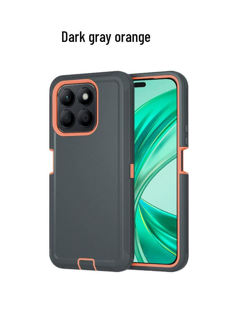 

Защитный чехол-книжка 3-в-1 для Honor X8B/X8A 4G, противоударный X8 4G Single Shell