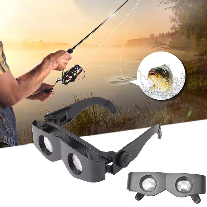Professional Adjustable Focus Hands Free Fishing Binoculars Magnifier Glasses HD for Angling Bird Watching Outdoor Recreation