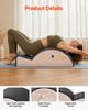 Correttore per la Colonna Vertebrale Pilates Arco Accessorio Fitness Esercizi per la Colonna Vertebrale Legno di Gomma