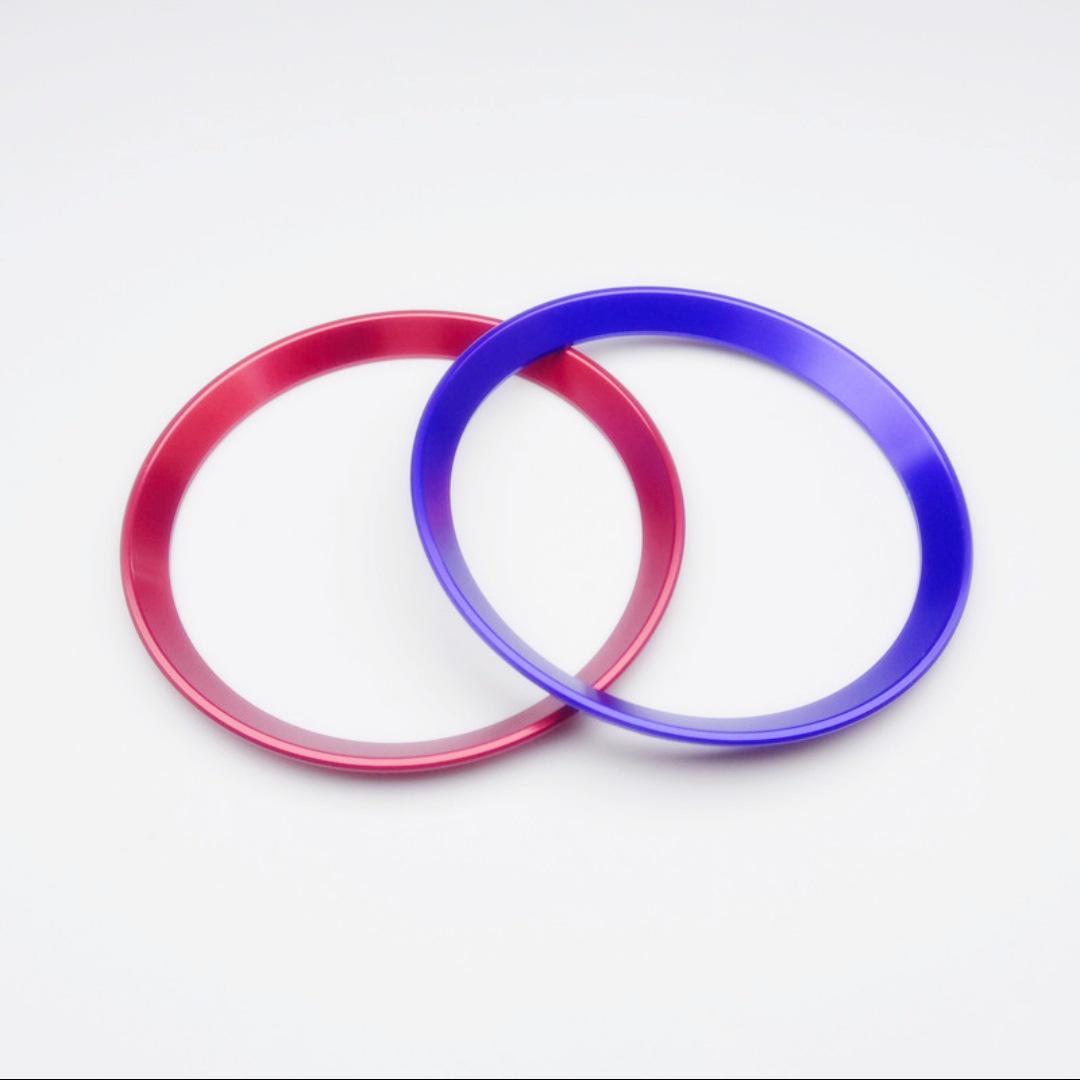 

Кольцо-декор воздуховодов из алюминиевого сплава для Nissan Kicks 2-Piece Air Vent Decoration Ring - Blue