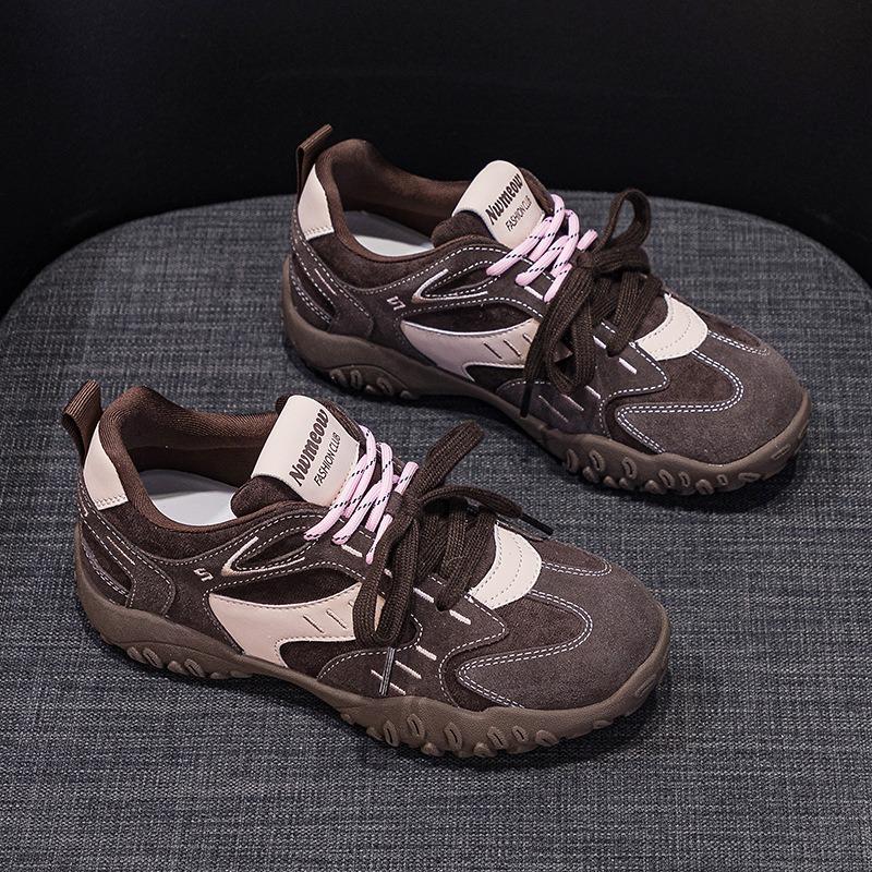 

Кроссовки De Training на плоской подошве в стиле ретро Forrest Gump Shoes Casual Sneakers 40 розовый/фиолетовый