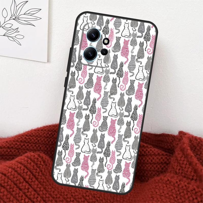 Funny Cat Collage Case For Xiaomi Redmi Note 13 9 10 11 12 14 15 Pro Plus Cover For Redmi 15 C 12C 13C 14C 10C