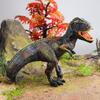 Children's Jurassic Dinosaur Toys: Gigantosaurus & Tyrannosaurus Rex Models