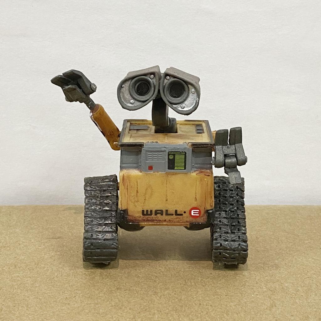 Hot Wall E Eve Action Figure Robot Movie Steel Metal Model Robot Kawaii Wall-E Figurine Children Toys For Boys Kids Eve Pvc Toys