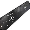 1Pcs Standard License Plate Stainless Steel Metal Frame Cover Ru Ua Eu Number Plate Holder Black License Plate Holder Mount