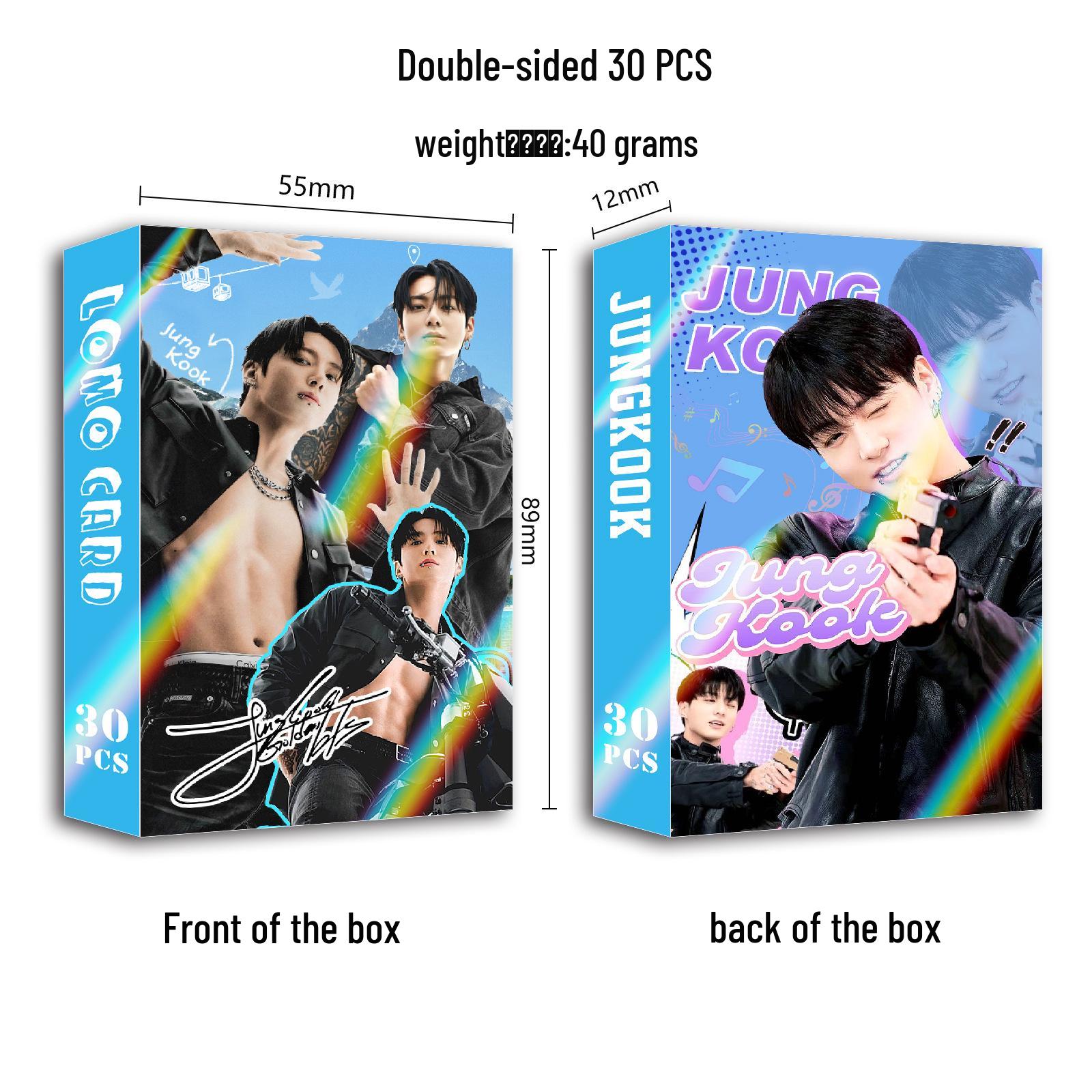 BTS Jungkook Photo Collection: LOMO Cards in Stock