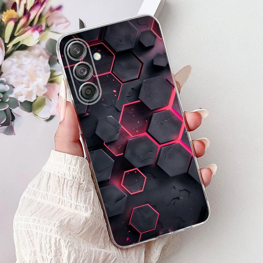 Case for Samsung Galaxy M34 M54 M55 5G New Design TPU Silicone Soft Cover for Samsung M546B  M556B M346B Coque Protective Capa