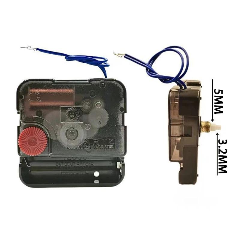 Silent Wall Clocks Movement Young Town Quartz Clock Mechanism 12888 Sun Jump Seconds Mechanisms Contact Leads Wall Clock Diy Kit
