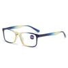 Fashionable Anti-Blue Light Progressive Reading Glasses for Seniors, Ultralight & High-Definition, In Stock.