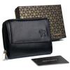 Leather Wallet 1509-GOAN-5313 Black