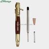 Luxury Metal Gun Pen with Bullet Shaped Bolt Action Novelty Business Gift Pen with Logo Metal Material for Promotions