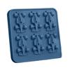 Formula Racing Car Ice Mold F1 Ice Mold Silicone Racing Car Jelly Mold 6-Cavity 3D Race Car Tumbler Ice Cube Tray Baking Tool 6