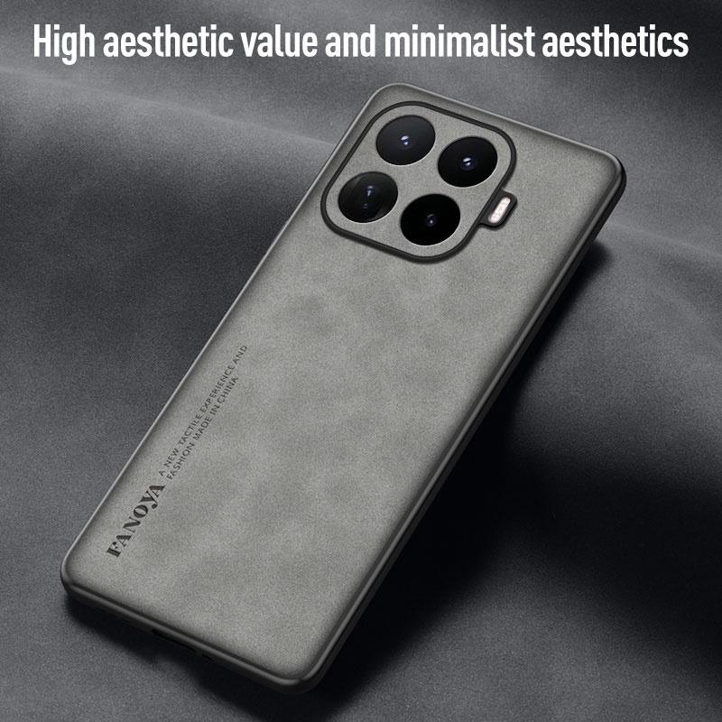 PU Leather Sheepskin Feeling Phone Case For Xiaomi 17T Pro Mi 17 5G Protective Cover Fundas Coque Capa