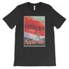 Kepler-186f Men's T-Shirt from NASA's Visions of the Future. Poster Art Tee. Solar System Space Travel. Soft Cotton Tee. Black Red or White