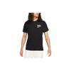 Nike Sportswear Abstract Letter Pattern Crew Neck Short Sleeve T-Shirt Men Tops Black DQ1408-010
