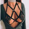 Fashionable And American  Lingerie Lace Strap Hanging Neck Bra Sets Bras