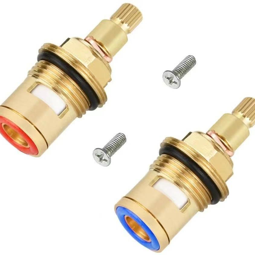 Hot and Cold Quick-Opening Universal Faucet Valve Core for Bathtub and Kitchen - 4 To 6 Points