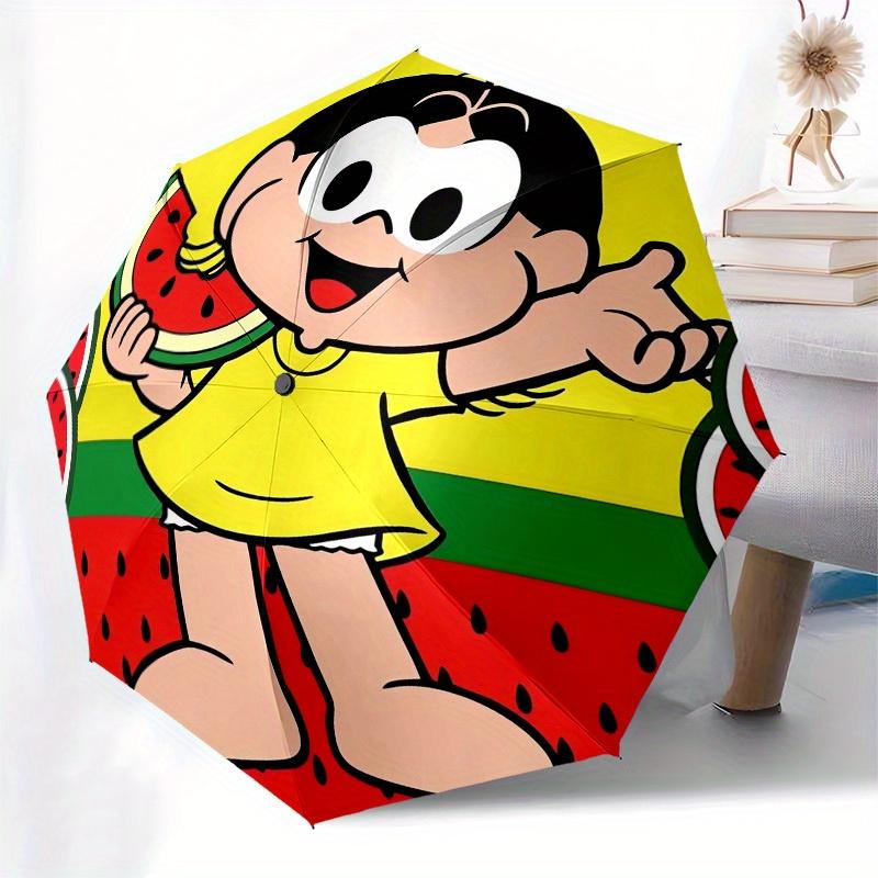 1pc Magali, Summer Themed High-quality Umbrella,Automatic Opening and Closing Umbrella,Multi-functional Umbrella G0811147