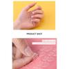 24 Pcs Double-sided Nail Adhesive Stickers Transparent Pink Jelly Gel Glue Tabs for Nail Lovers Easy To Press and Remove