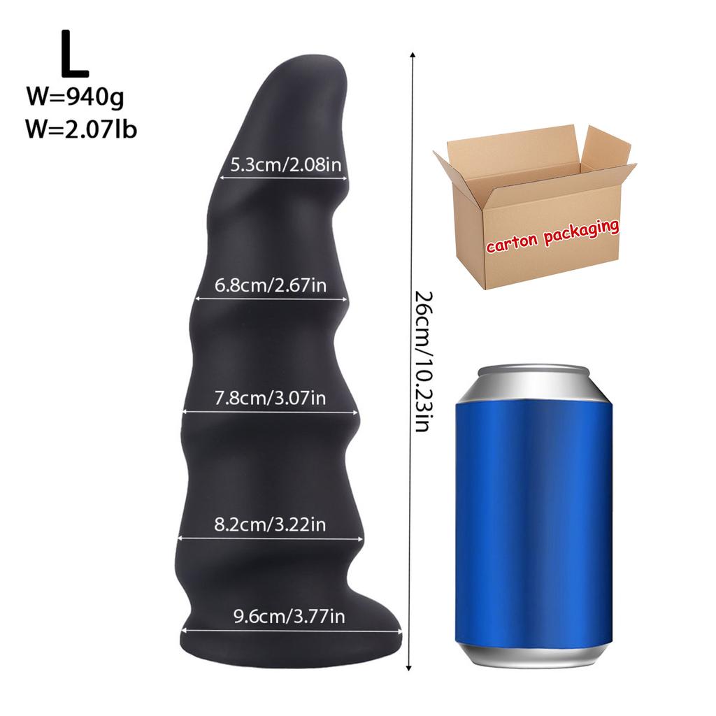 Thick Anal Plug Adult Sex Toys Silicone Butt Plug Big Suction Cup Huge Dildo Dilator Anal Massager Waterproof Sex Toys for Women Men Gay Masturbator