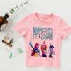 Παιδικό T-shirt KPop Demon Hunters 2025 Ταινία Crew Neck Κινούμενα Σχέδια Κορίτσια Αγόρια Μπλουζάκι Casual Μωρό Print Μόδα Casual Ρούχα Κοριτσιού
