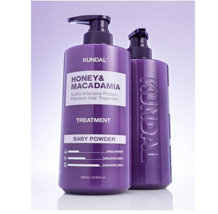 KUNDAL Honey & Macadamia Hair Treatment 500ml – 7 Scents | Deep Repair & Moisture Care