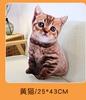 18 Kinds Dog Cat Animal Plush Pillow Both Sides Printing Stuffed Pug Corgi Hound Shar Pei Throw Pillow Sofa Home Decor Men Gift