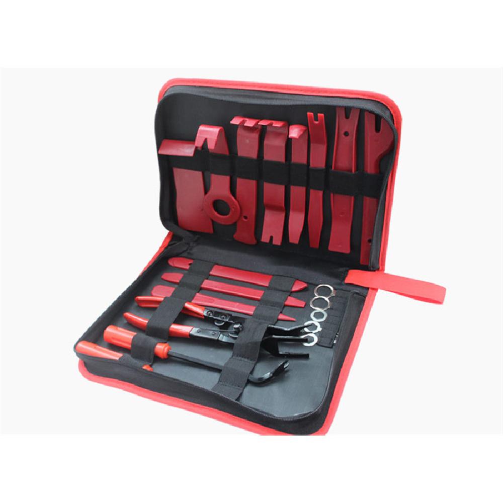 

Car Door Trim Removal Tool Pry Panel Dash Radio Body Clip Installer Kit 19Pc/Set